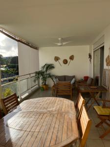 Balkón nebo terasa v ubytování Apartment T3 Marina View