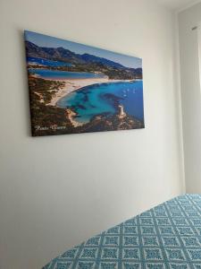 Ένα ή περισσότερα κρεβάτια σε δωμάτιο στο Domu Simius