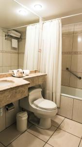Koupelna v ubytování Hotel Eurotel El Bosque