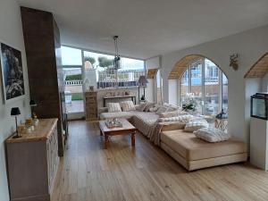 Posezení v ubytování Casa Olyves