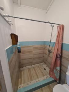 Koupelna v ubytování Tamahi loc & lodge