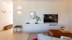 Μια τηλεόραση ή/και κέντρο ψυχαγωγίας στο Apartment Lamine