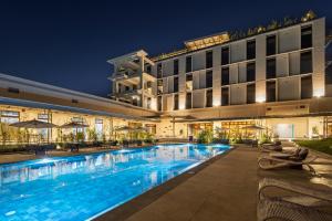 Bazén v ubytování Smart Hotel nebo v jeho okolí