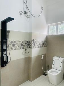 Koupelna v ubytování Hotel Ceylonia Colombo