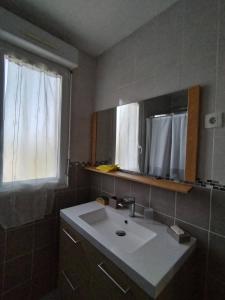 Koupelna v ubytování CHEZ MIMONa