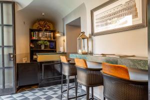 Posezení v ubytování Hotel Parrasio