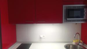 Kuchnia lub aneks kuchenny w obiekcie Apartamento Mercedes Céntrico Playa