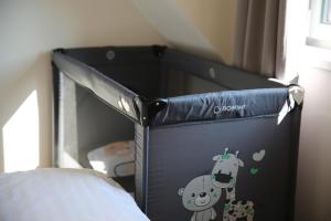Postel nebo postele na pokoji v ubytování Apartmán pod Plešivcem