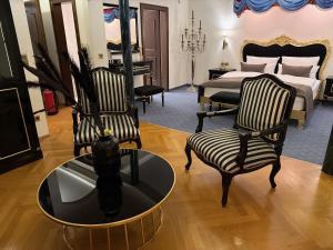 Hotel Kaiser客房内的一张或多张床位