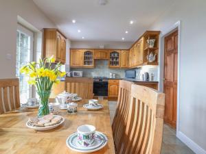 Kuchyň nebo kuchyňský kout v ubytování Ty Cerrig