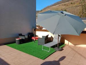 Nespecifikovaný výhled na hory nebo výhled na hory při pohledu z apartmánu