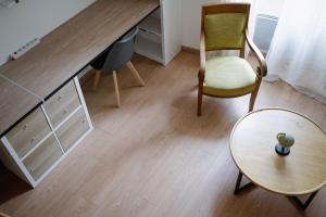 Et opholdsområde på Gite de la Sorgues