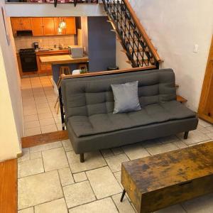 Posezení v ubytování Hotel Meson de Carolina