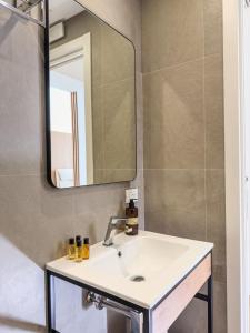 Koupelna v ubytování Bianca Guesthouse