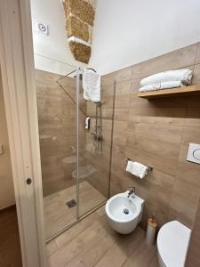 Koupelna v ubytování Castrum Rooms