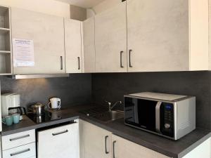 Kuchyňa alebo kuchynka v ubytovaní Résidence Héliovillage - VILLA 4 pers. CAP D'AGDE MAE-2944