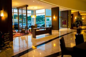 Posezení v ubytování Hotel Dunamys Curitiba
