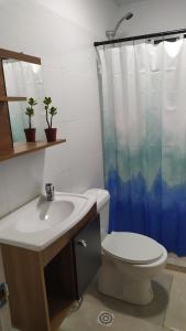 Koupelna v ubytování Apartamento El Arrayán