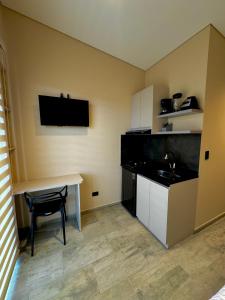 Eldhús eða eldhúskrókur á Increíble ApartaEstudio 1 Para Tu Estadía En Tunja