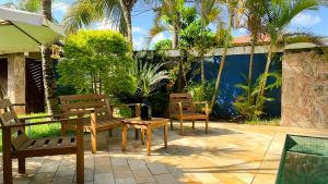 Zahrada ubytování Casarão 121 - Guest House