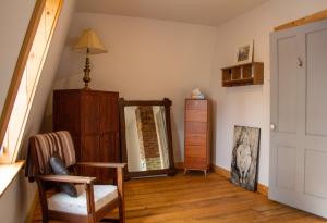 Χώρος καθιστικού στο La Vérivraie/Truly -Hébergement touristique/Tourist accomodation