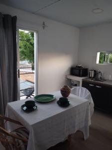 Kuchyň nebo kuchyňský kout v ubytování Apartamento El Arrayán