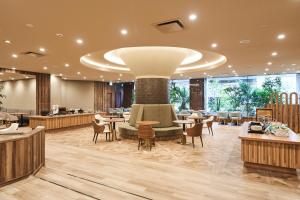 Hotel Global View Premium Koriyama的休息区