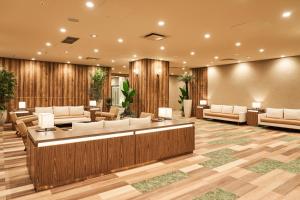 Hotel Global View Premium Koriyama的休息区