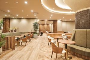 Hotel Global View Premium Koriyama的休息区