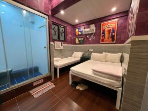 אזור ישיבה ב-Venetian Hostel