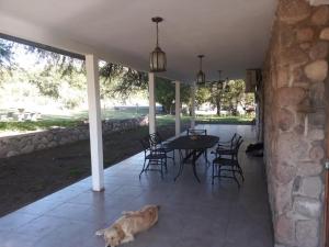 En restaurant eller et andet spisested på La Paz Casa de campo