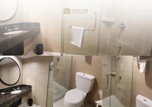Koupelna v ubytování Hock Lee Hotel & Residences