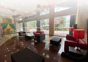 Posezení v ubytování Hock Lee Hotel & Residences