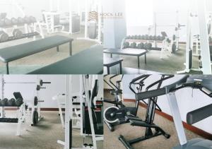 Fitness centrum a/nebo fitness zařízení v ubytování Hock Lee Hotel & Residences