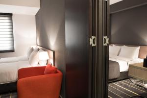 Katil atau katil-katil dalam bilik di Nova Hotel Yerevan