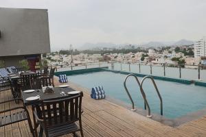 Πισίνα στο ή κοντά στο Shree Kanak Udaipur