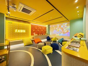 Posezení v ubytování Fawn Hotel