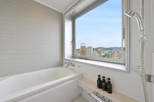 Koupelna v ubytování Via Inn Okayama