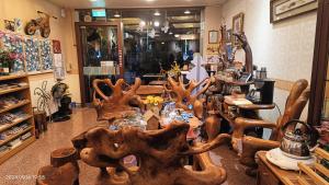 Jinge Guest House 集集金格民宿電動車充電站的休息区