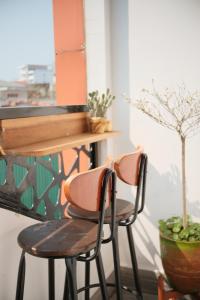 Posezení v ubytování Glory Hue Homestay