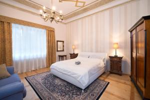 Postel nebo postele na pokoji v ubytování Chateau GrandCastle