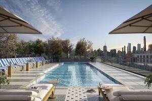 Πισίνα στο ή κοντά στο Blueground Gowanus gym wd nr park NYC-1731