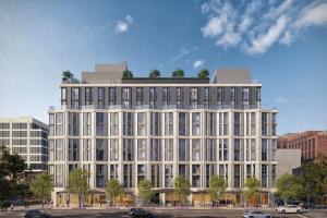 Το κτήριο όπου στεγάζεται  το διαμέρισμα