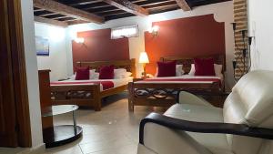 Istumisnurk majutusasutuses Hotel Don Pedro De Heredia