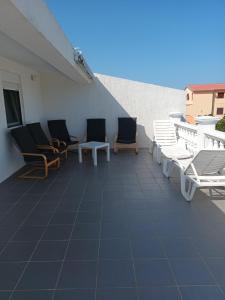 Balkón nebo terasa v ubytování Apartmani Ruža