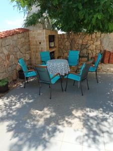 Patio nebo venkovní prostory v ubytování Apartmani Ruža