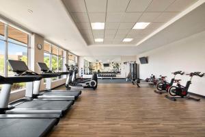 Fitness centrum a/nebo fitness zařízení v ubytování Hyatt Place Columbus Polaris