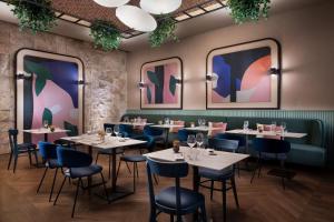 The Spring House Hotel Rome Vatican, Tapestry Collection Hilton餐厅或其他用餐的地方