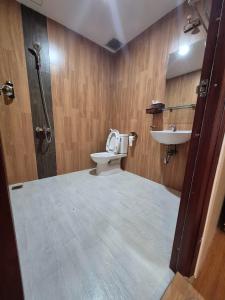 Koupelna v ubytování BUNGALOW HOTEL