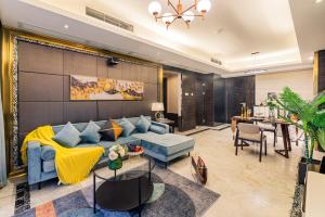 Chengdu Yunxi Luxury High-end Suite Apartment Hotel休息區